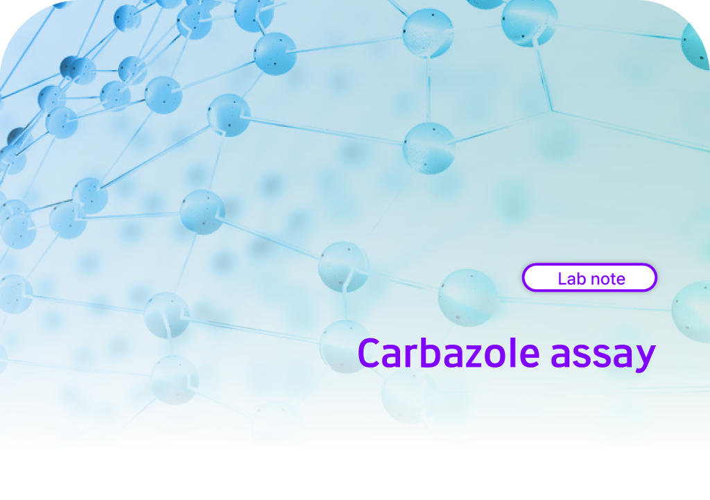 우로닉산 정량을 위한 카바졸법(Carbazole Assay) 프로토콜
