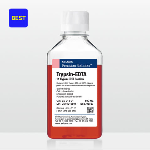 Trypsin-EDTA (0.05%, 1X), (LS015-01)