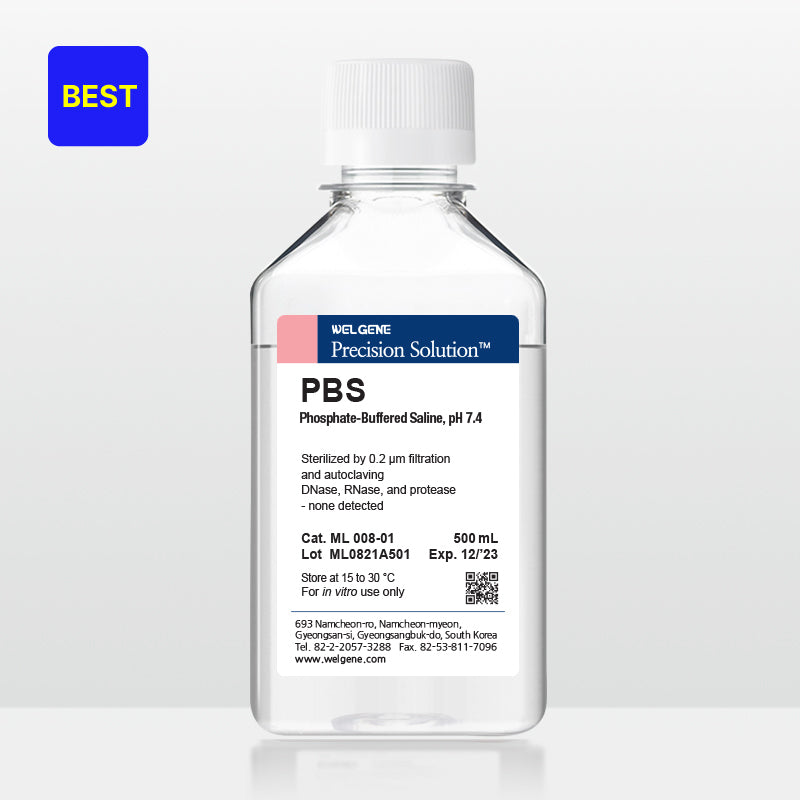 Phosphate Buffered Saline - 1X (ML008-01)