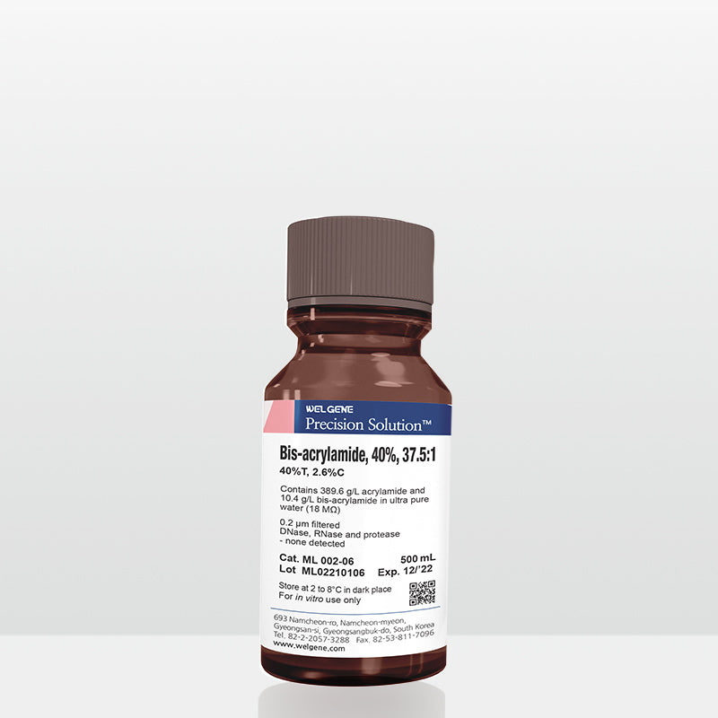 40% Acrylamide, 37.5:1 ratio (ML002-06)
