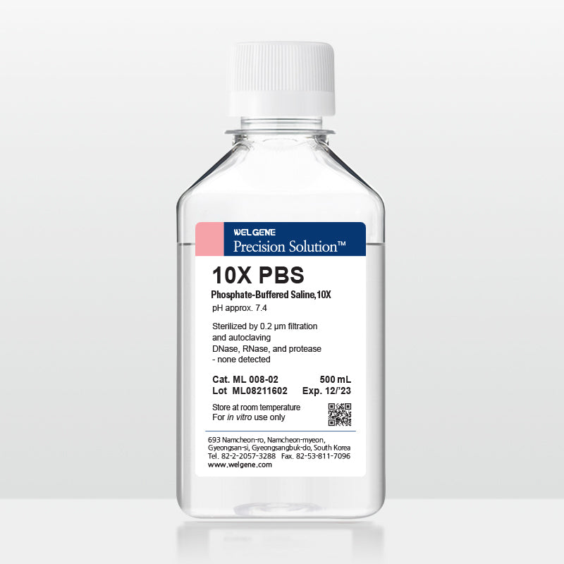 Phosphate Buffered Saline - 10X (ML008-02)